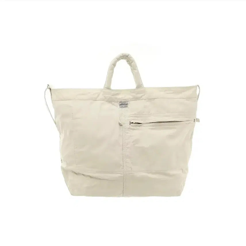 [BUNJANG] Porter Mile 2-Way Tote Bag Large White / 포터 마일 투웨이 토트백 라지 화이트 / POTER MILE 2WAY