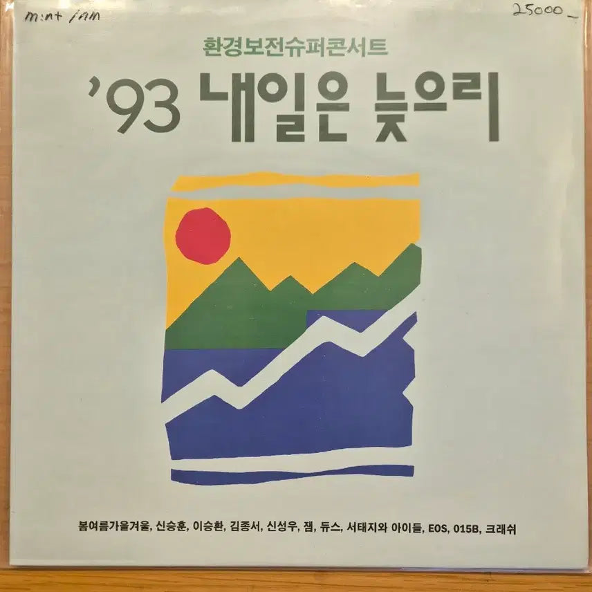 [BUNJANG] Naeil-eun Neujuri 93 LP / 내일은 늦으리 93 lp