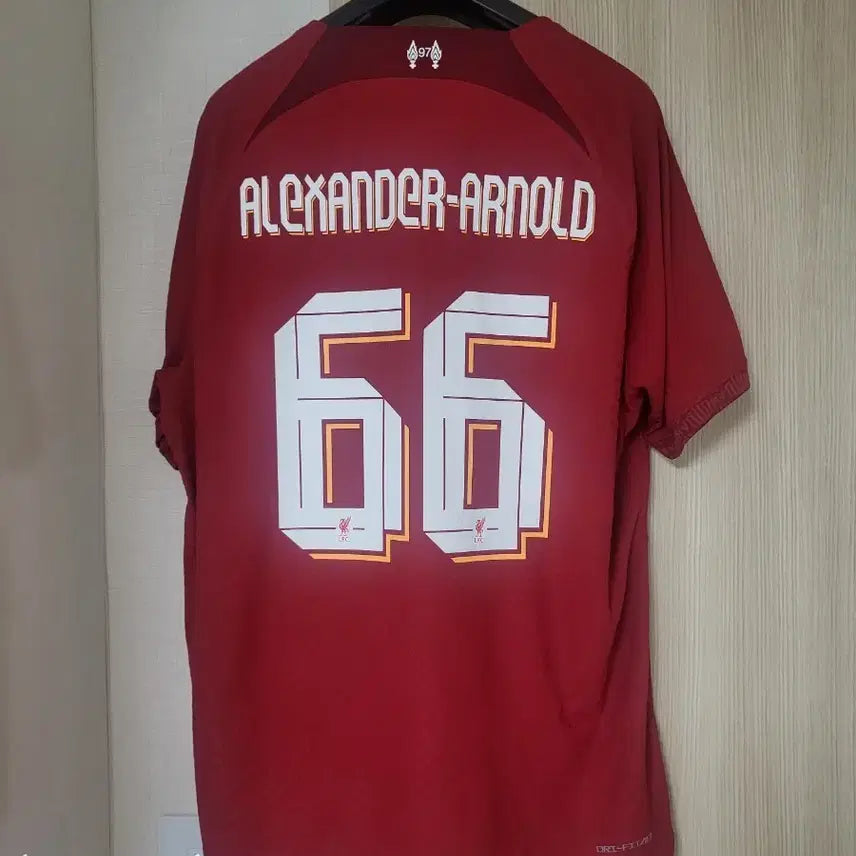 [BUNJANG] Liverpool Alexander-Arnold #66 Jersey XL / 리버풀 알렉산더-아놀드 66번 유니폼 xl