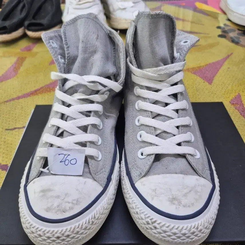 [BUNJANG] Converse Chuck Taylor All-Star High-Top Grey 260mm / 260 컨버스 하이탑 그레이