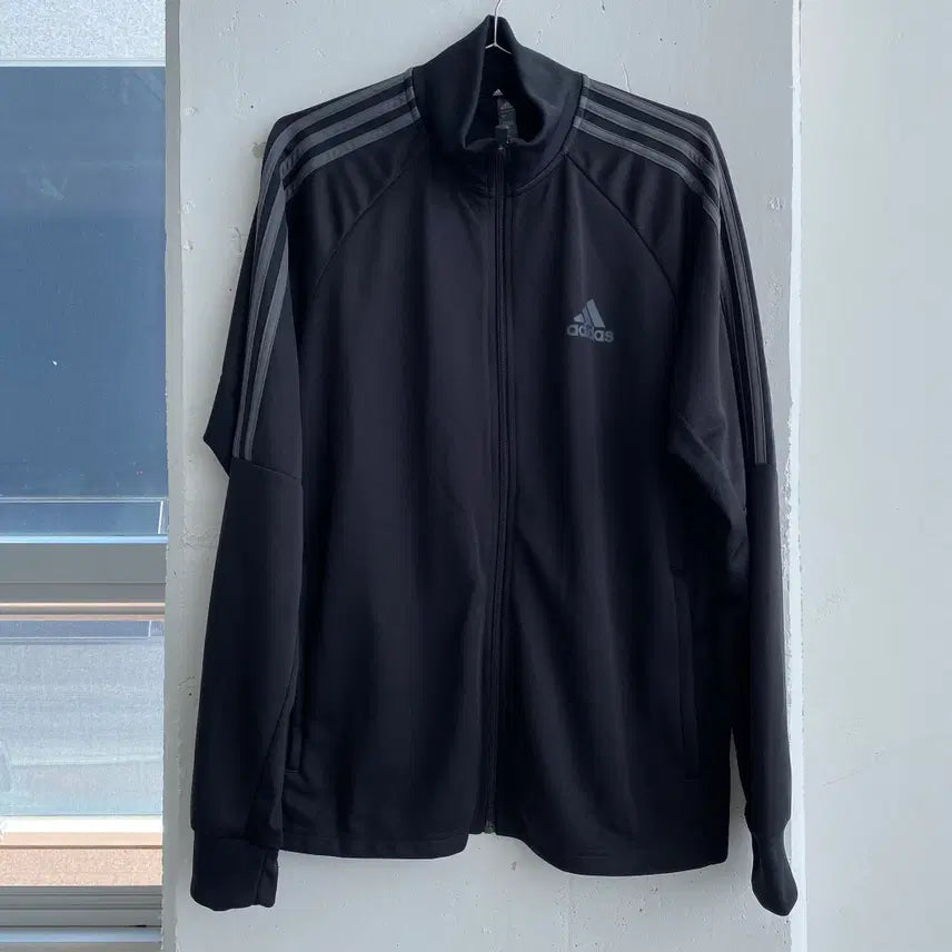 [BUNJANG] Adidas Track Top Full Zip Jersey XL / (XL) 아디다스 져지 집업 트랙탑