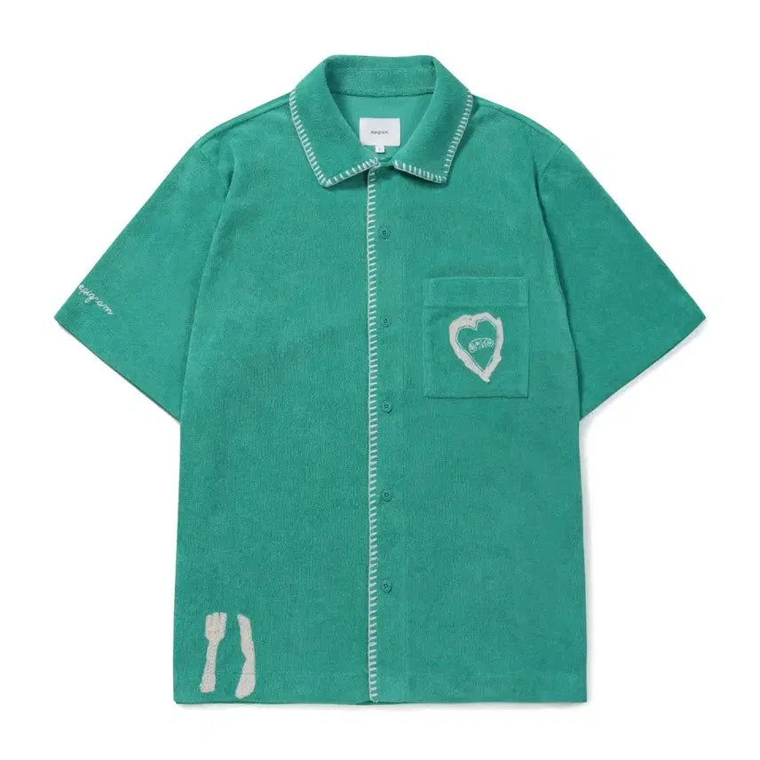 [BUNJANG] Epigram Terry Full Zip-Up Shirt / 에피그램 테리 풀집업 셔츠 새제품