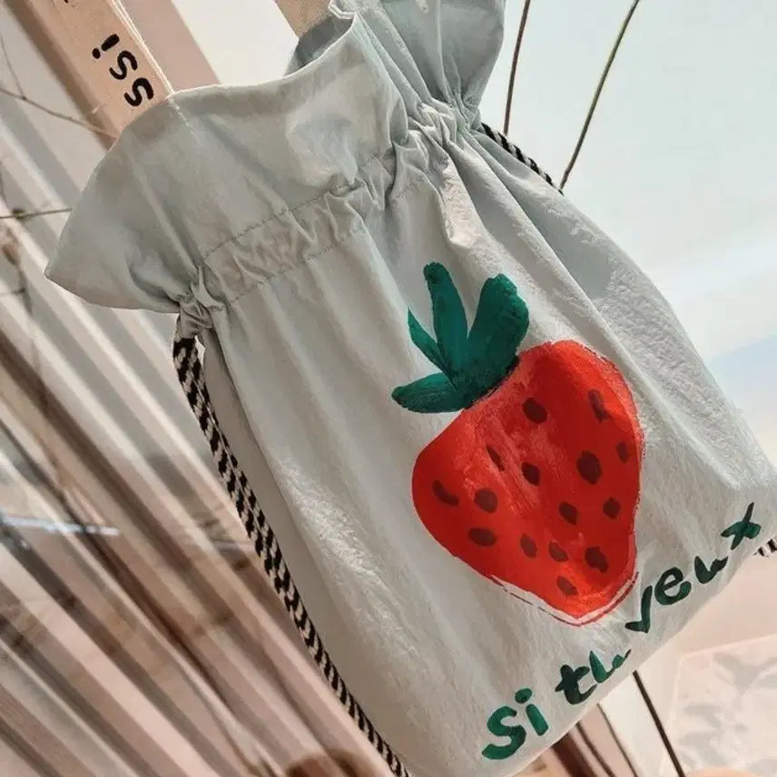 [BUNJANG] Limité Doudou Strawberry Gift Bag / 리미떼두두 딸기 사은품가방