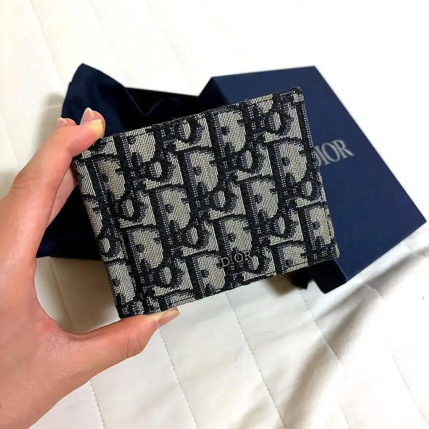 [BUNJANG] Dior Oblique Bifold Wallet Money Clip / 디올 오블리크 머니클립 반지갑
