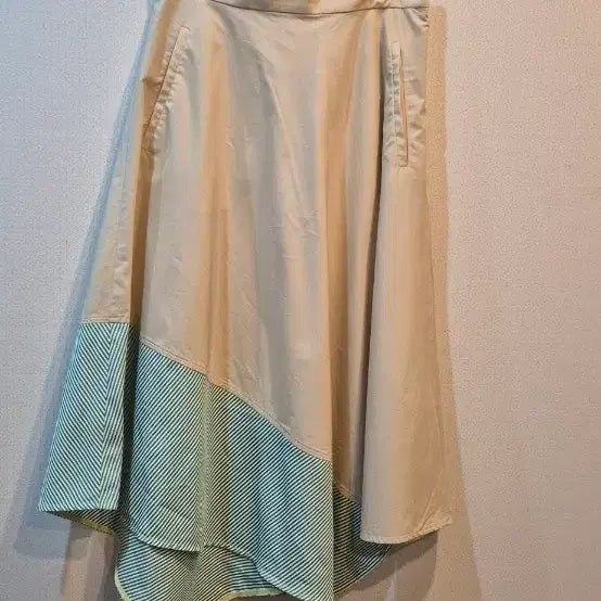 [BUNJANG] System Striped Midi Skirt / 시스템 스커트