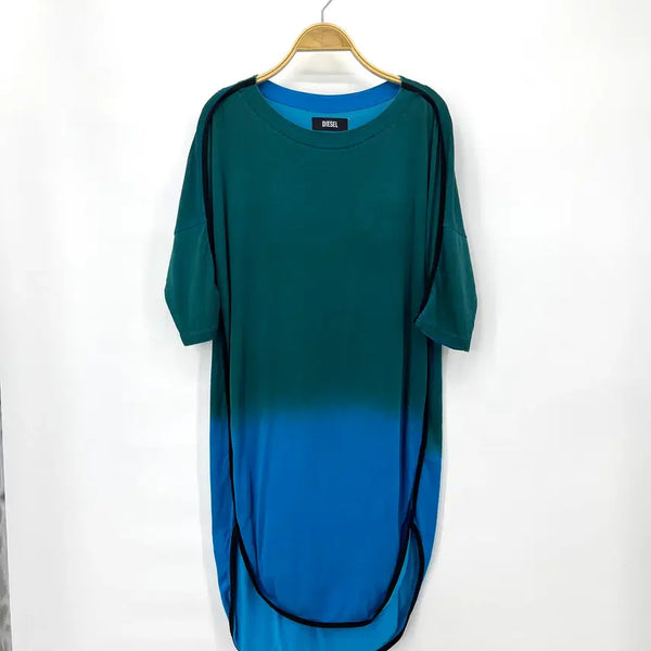 [BUNJANG] DIESEL Gradient Oversized Short Sleeve Dress / [DIESEL] 디젤 그라데이션 오버핏 반팔 원피스
