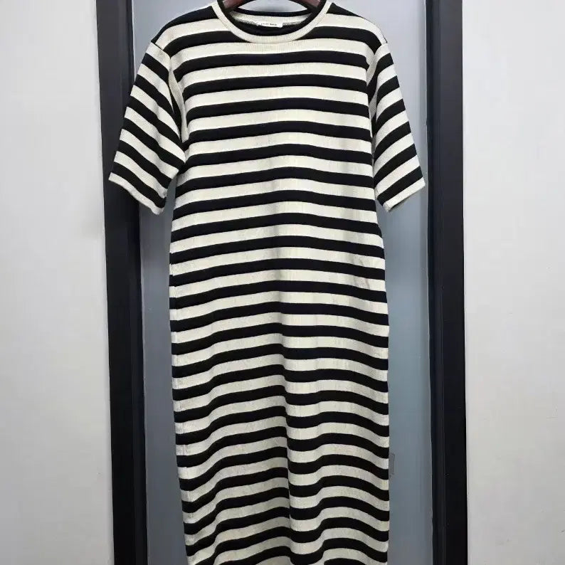 [BUNJANG] Paper Moon Ribbed Long Dress / 페이퍼문 탄탄 골지롱원피스
