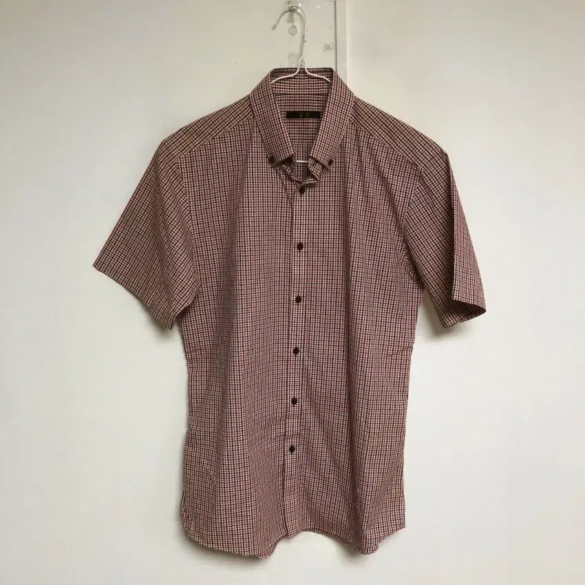 [BUNJANG] Daks Men's Short Sleeve Shirt / 닥스 남성 반팔 셔츠 100L@9931