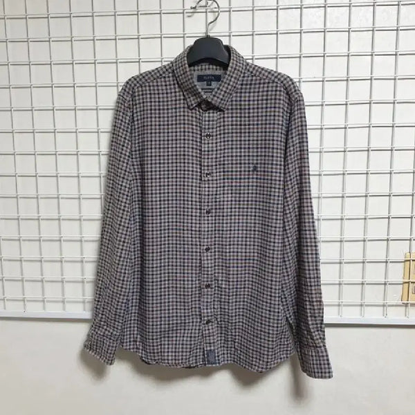 [BUNJANG] Olsen Cotton Shirt (Men's) Size 90 / 올젠면남방(남)90