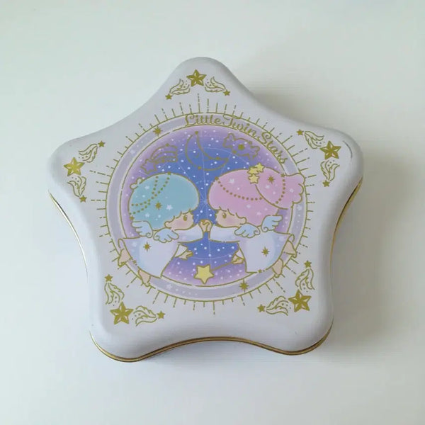 [BUNJANG] Little Twin Stars Star Shape Tin Case [Rare, Limited Edition] / 리틀트윈스타 별 모양 틴케이스 [희귀, 한정판]