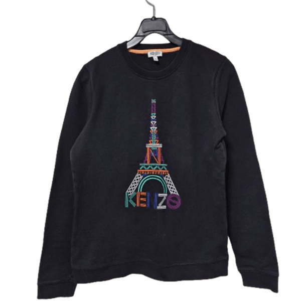 [BUNJANG] Kenzo Authentic Women's Round Neck Long Sleeve Sweatshirt S / 겐조 정품 여자 춘추동 여성 라운드넥 맨투맨긴팔티셔츠S