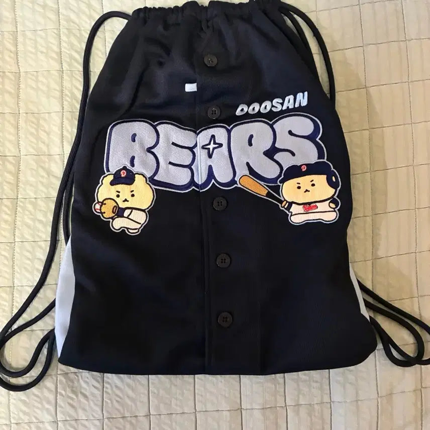 [BUNJANG] Doosan Bears Mang-Gom Gym Sack / 두산베어스 망곰 짐색
