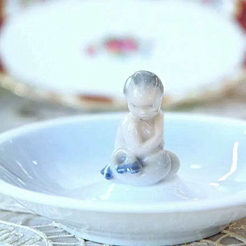 [BUNJANG] Antique Royal Copenhagen 3231 Mermaid Trinket Dish / 앤틱 덴마크 로얄코펜하겐 3231 Mermaid 트링킷 디쉬