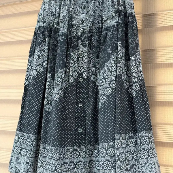 [BUNJANG] Mori Girl Midi Skirt / 모리걸 미디 스커트