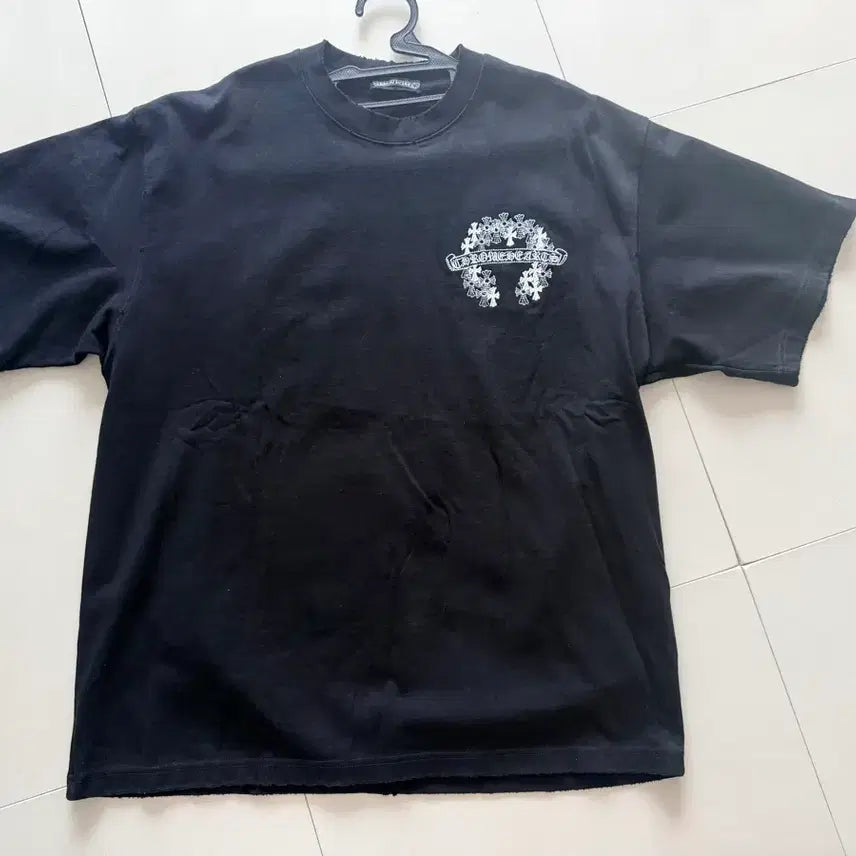 [BUNJANG] Chrome Hearts Short Sleeve T-Shirt XL Black / 크롬반팔 2XL(새제품)