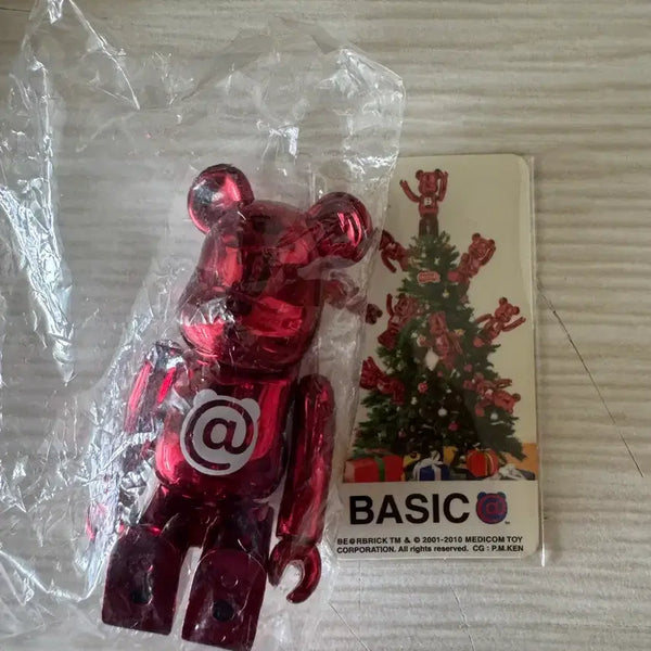 [BUNJANG] Bearbrick 21st Series Basic Red @ Logo Figure / 베어브릭 21탄 베이직 @