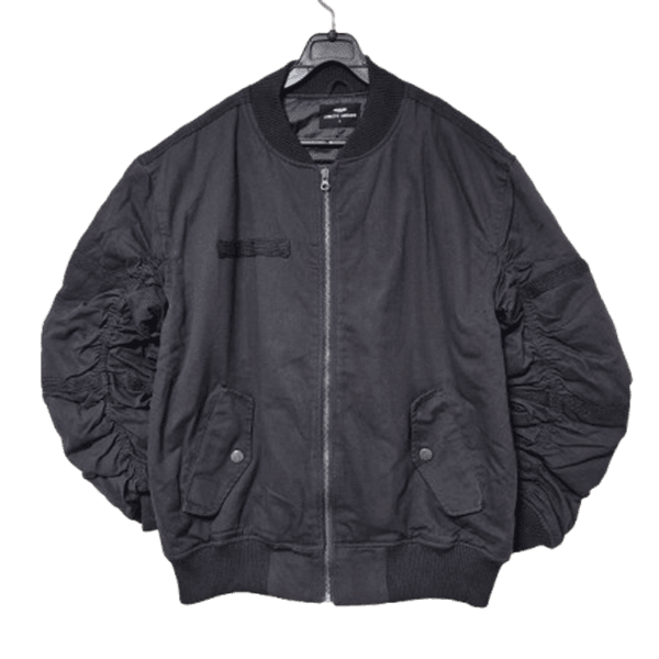 [BUNJANG] Vampire Weekend Shirring Men's Autumn/Winter Bomber Jacket / 뱀파이어윅켄드 셔링 남자 추동 남성 블루종 집업항공패딩점퍼 프리