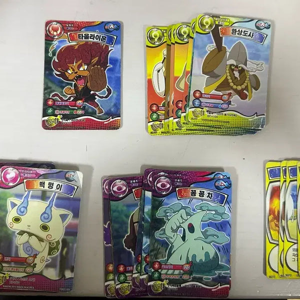 [BUNJANG] Yo-kai Watch Cards (39 pcs) / 요괴워치 카드 판매
