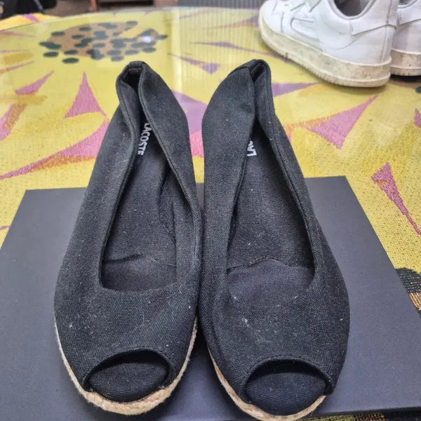 [BUNJANG] Lacoste Women's Sandals Black / 245~250 라코스테 여성 샌들 블랙