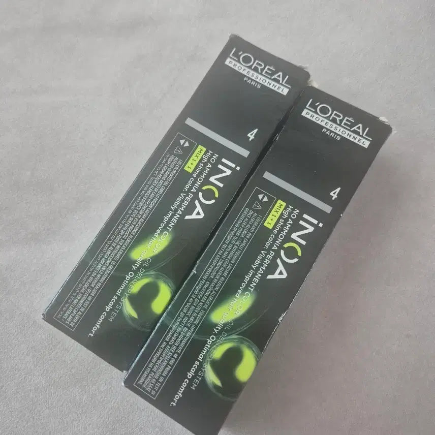 [BUNJANG] L'Oréal Professionnel Inoa Hair Color 4 (2-Pack) / 로레알 이노아 프로페셔널 염색약 4호 2개