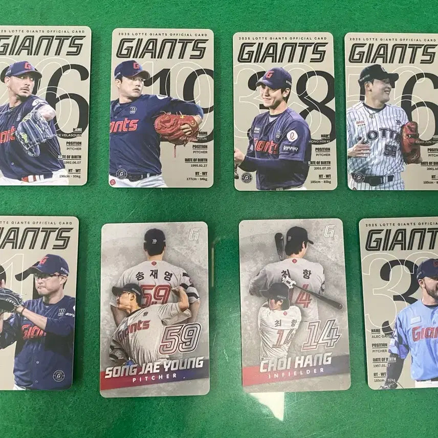 [BUNJANG] Lotte Giants Photocard Bundle Set / 롯데자이언츠 포토카드(포카) 팝니다.