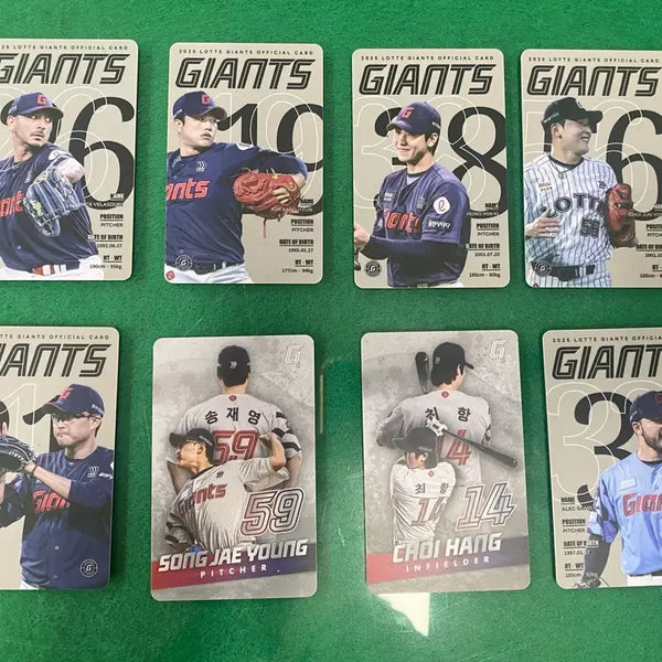 [BUNJANG] Lotte Giants Photocard Bundle Set / 롯데자이언츠 포토카드(포카) 팝니다.