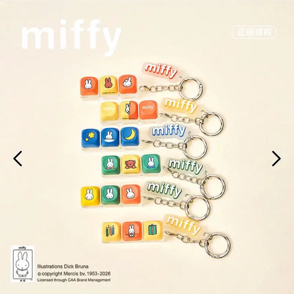 [BUNJANG] Miffy Keycap Keyring (Sealed) / 미개봉)미피 키캡 키링 새상품