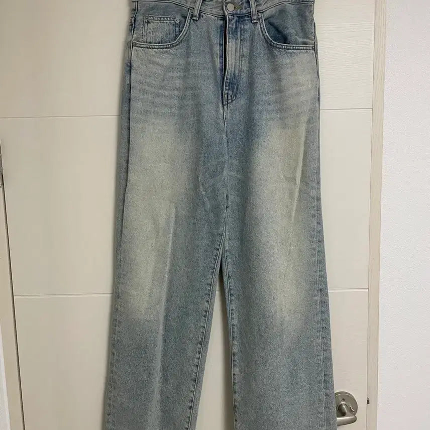 [BUNJANG] Label Archive Baggy Jeans Light Blue Wash Denim / 라벨아카이브 배기진 연청 데님 청바지new baggy jeans light blue wash