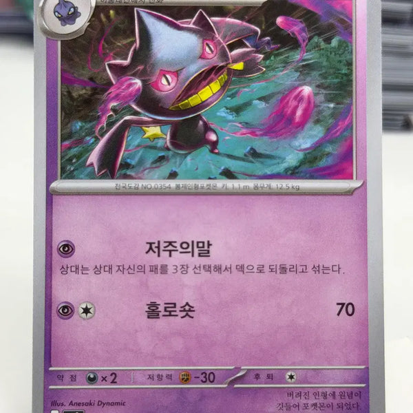 [BUNJANG] Dark Pet SV9 Photocard 036/100 / 다크펫 sv9 036/100 U (400)원