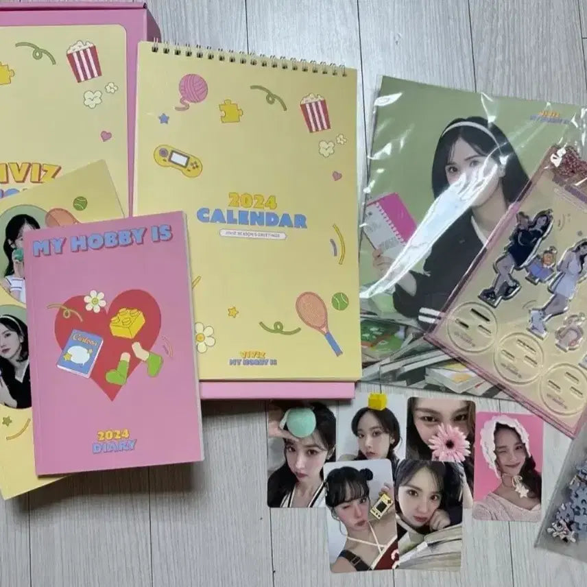 [BUNJANG] Viviz 2024 Season's Greetings Unsealed (Mint Condition) / 개봉) 풀구성 비비지 2024 시즌그리팅 하자없음 VIVIZ 시그