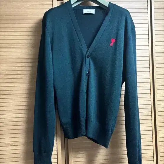 [BUNJANG] Ami Heart Cardigan M / (백화점구입 정품) ami 아미 하트 가디건 M