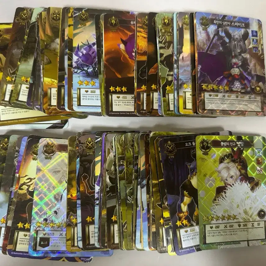 [BUNJANG] Seven Knights Card Bundle Set / 세븐나이츠 카드 판매