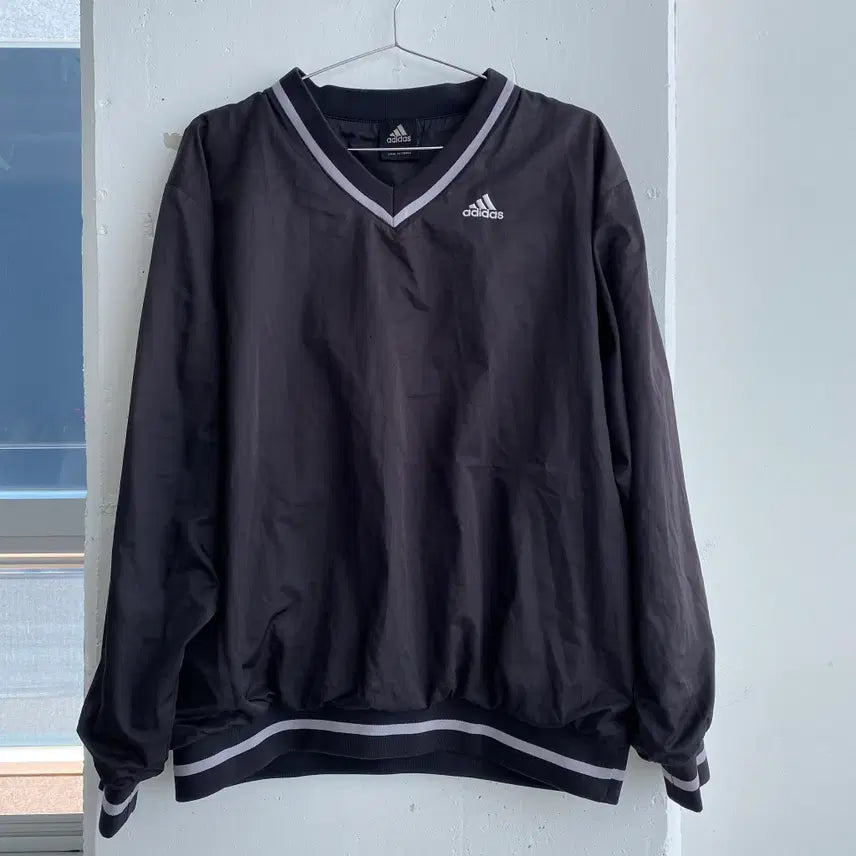 [BUNJANG] Adidas Warm-Up Windbreaker Jersey / (L) 아디다스 져지 웜업 바람막이