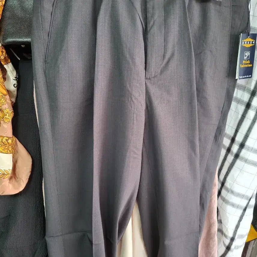 [BUNJANG] FRINK Men's Pinstripe Dress Pants Size 34 / 프링크  남자 정장 바지 34.  미사용제품