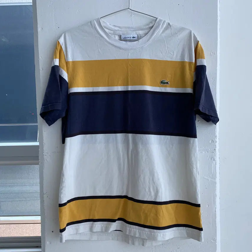 [BUNJANG] Lacoste Men's Short Sleeve T-Shirt / (M) 라코스테 반팔 티셔츠