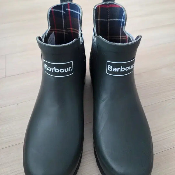 [BUNJANG] Barbour Chelsea Rain Boots Khaki UK9/US10 / 바버 레인부츠 카키 280
