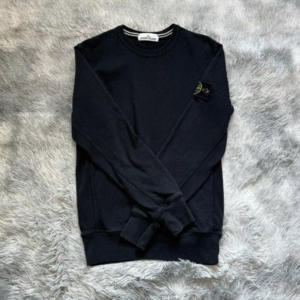 [BUNJANG] Stone Island Sweatshirt Black M / 스톤아일랜드 맨투맨 블랙