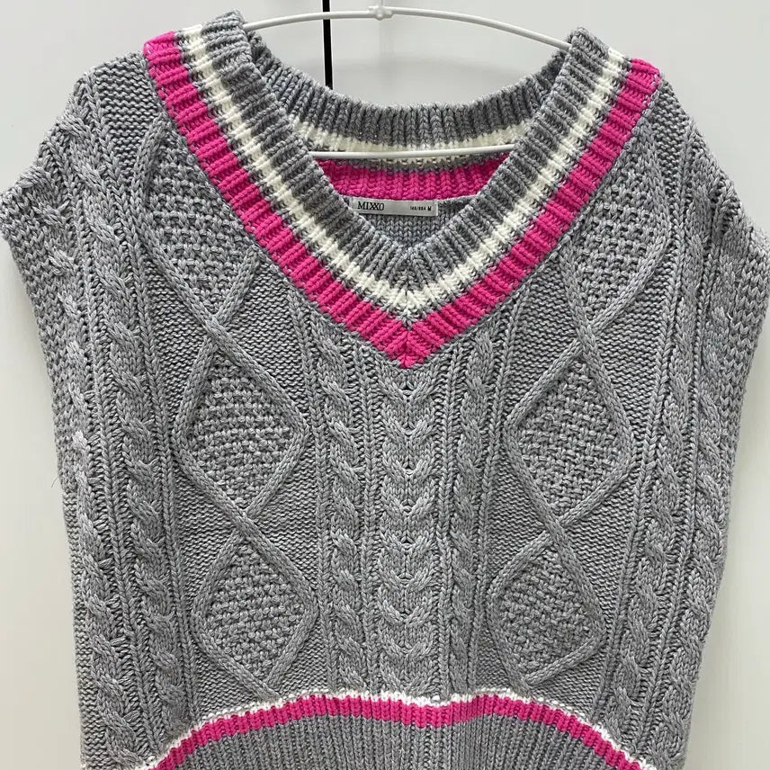 [BUNJANG] MIXXO Knit Vest M / MIXXO 니트 조끼 m