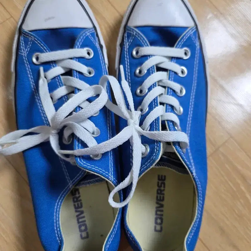 [BUNJANG] Converse Chuck Taylor All Star Low Top Blue Sneakers / 컨버스 척테일러 올스타 로우 블루