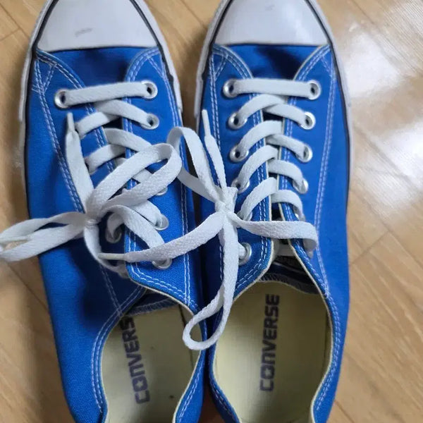 [BUNJANG] Converse Chuck Taylor All Star Low Top Blue Sneakers / 컨버스 척테일러 올스타 로우 블루