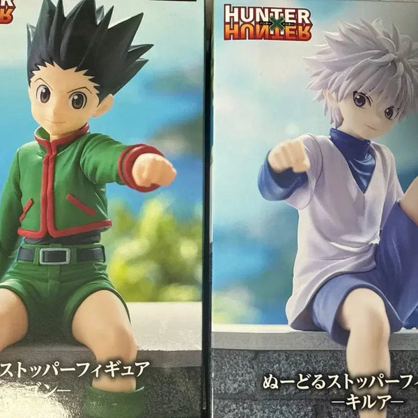 [BUNJANG] Hunter x Hunter Gon Freecss & Killua Zoldyck Noodle Stopper Figures / 헌터헌터 곤 키르아 누들스토퍼