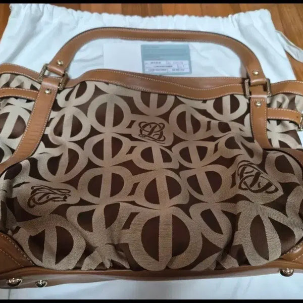 [BUNJANG] Louis Quatorze Brown Pattern Shoulder Bag / 루이까또즈(정품)