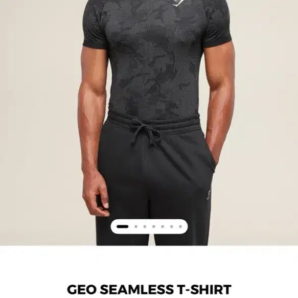 [BUNJANG] Gymshark GEO Seamless Performance T-Shirt (Sealed) / 미개봉)짐샤크 GEO 심리스 기능성 반팔