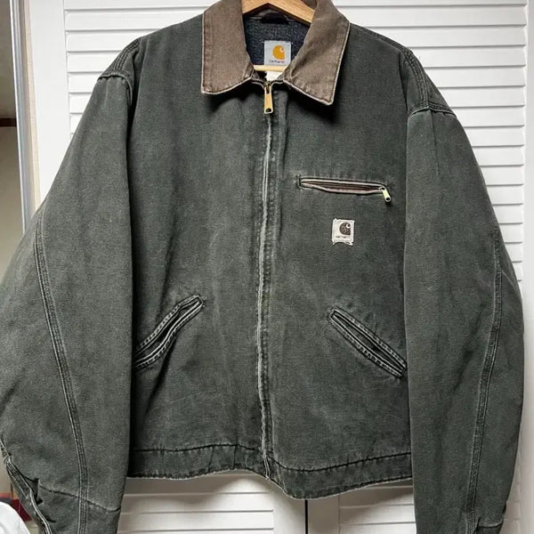 [BUNJANG] Carhartt Detroit J97 MOS Moss Green Jacket / [XL] 칼하트 디트로이트 J97 MOS 모스 그린