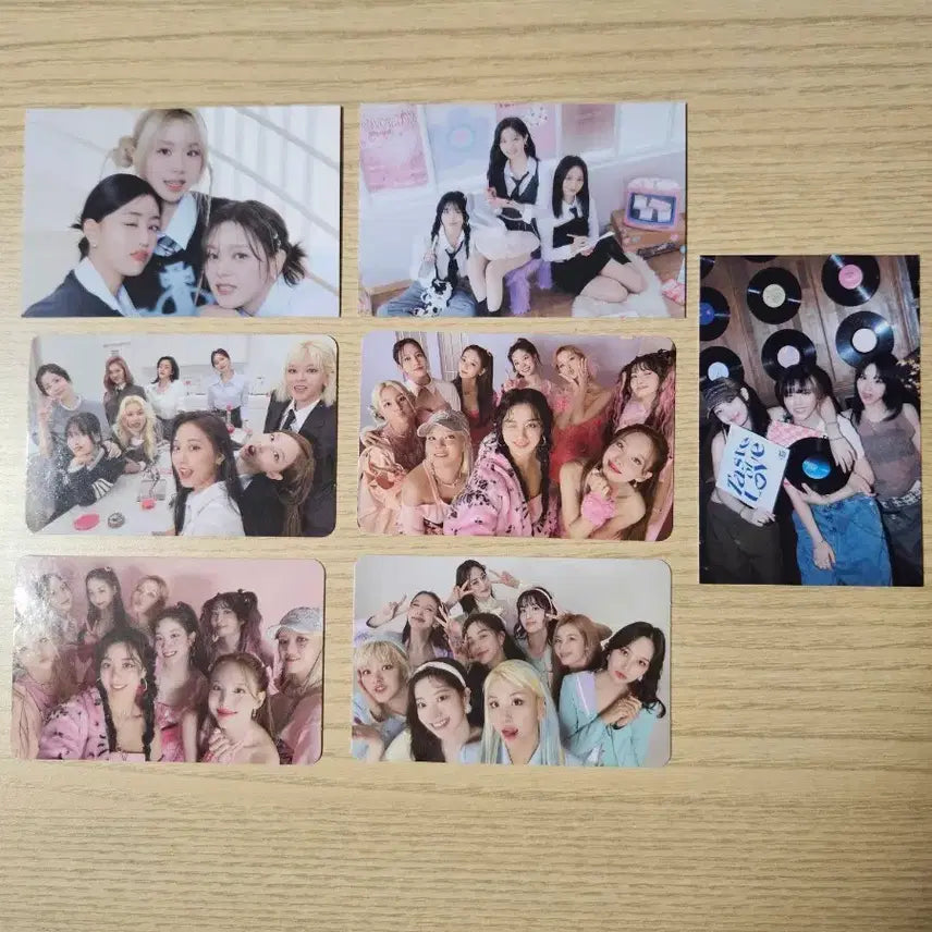 [BUNJANG] Twice Group Unit Photocard / 트와이스 단체 유닛 포토카드