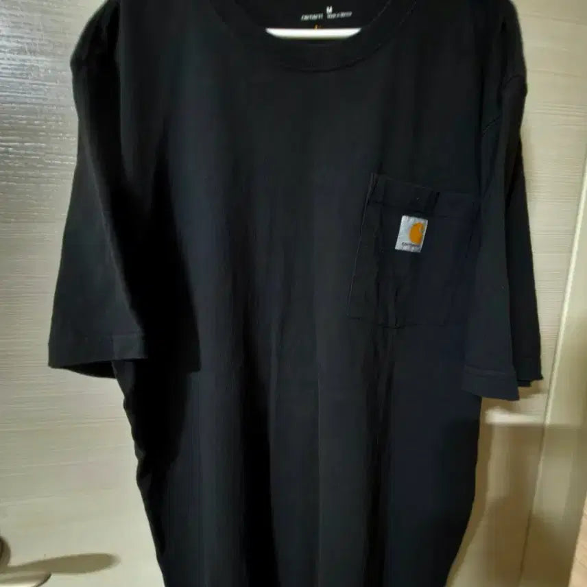 [BUNJANG] Carhartt K87 Pocket T-Shirt Black M (100-105) / 칼하트 k87 포켓 반팔티 블랙 M(100~105)