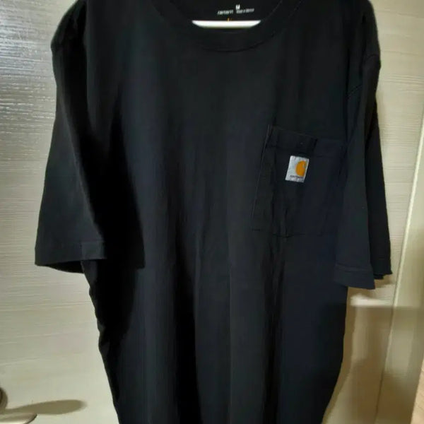 [BUNJANG] Carhartt K87 Pocket T-Shirt Black M (100-105) / 칼하트 k87 포켓 반팔티 블랙 M(100~105)