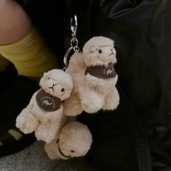 [BUNJANG] Jerusalem Sandals Camel Keychain / 예루살렘 샌들 낙타 인형 키링