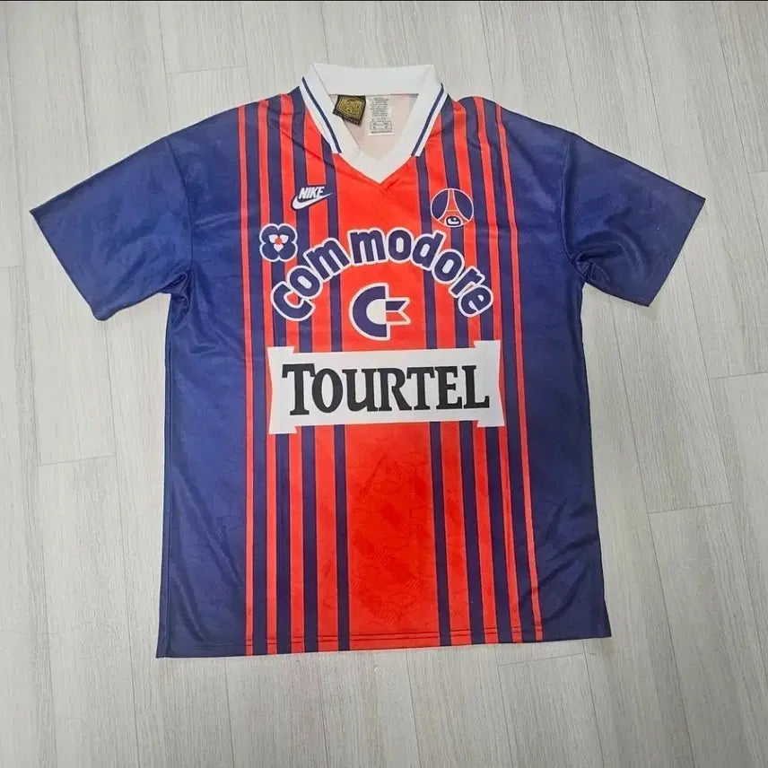 [BUNJANG] La Liga PSG Home Retro Football Jersey XL / 라리가 PSG 홈 레트로 축구져지