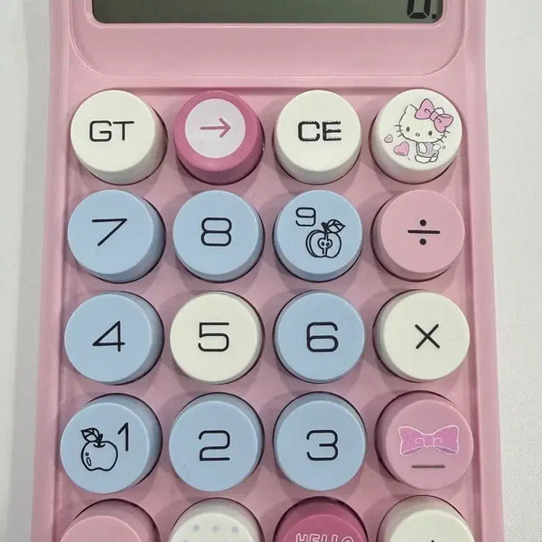 [BUNJANG] Hello Kitty Pink Calculator / 헬로키티 핑크 계산기